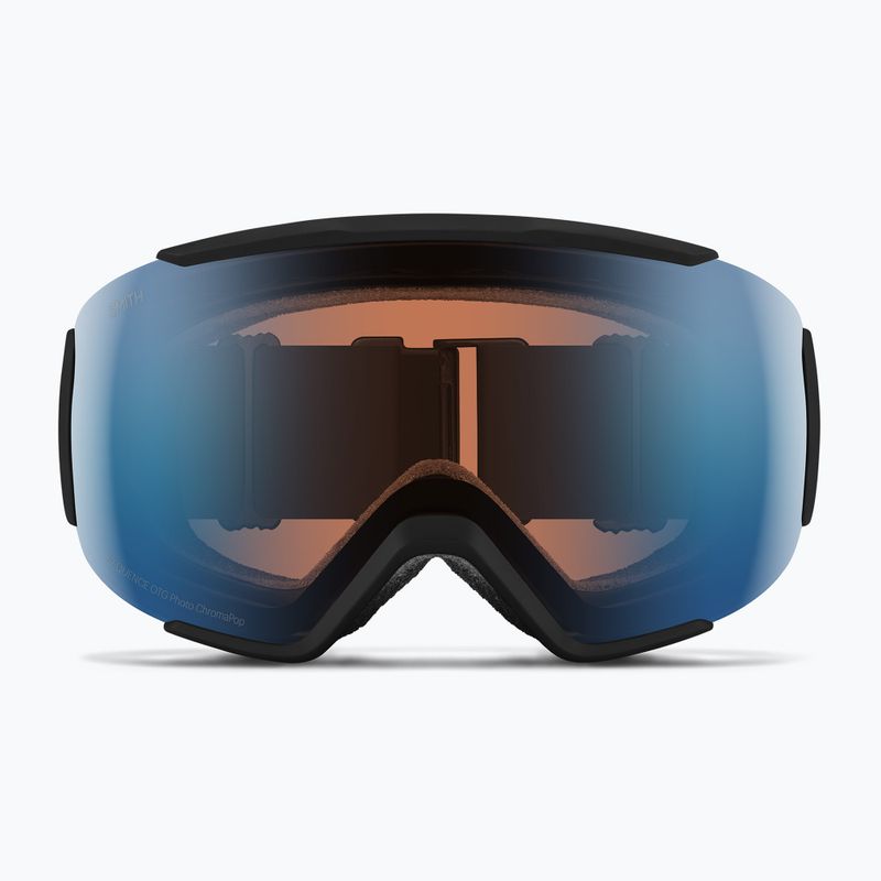 Slidinėjimo akiniai Smith Sequence OTG black/chromapop pro photochromic blue mirror 2