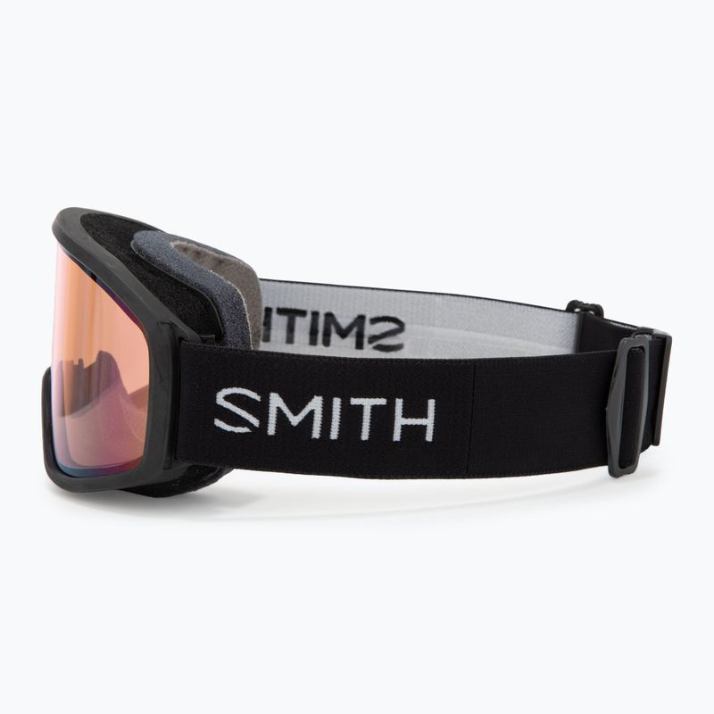 Slidinėjimo akiniai Smith Reason OTG black/blue sensor mirror 4