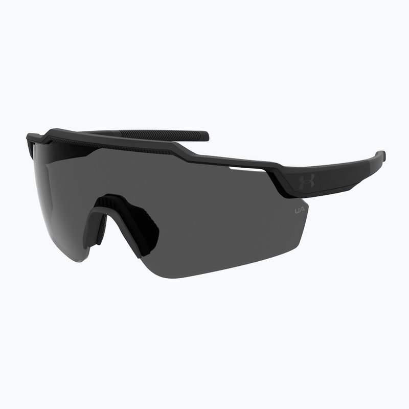"Under Armour Levelup S3" matinės juodos/pilkos spalvos oleofobiniai vyriški akiniai nuo saulės 2