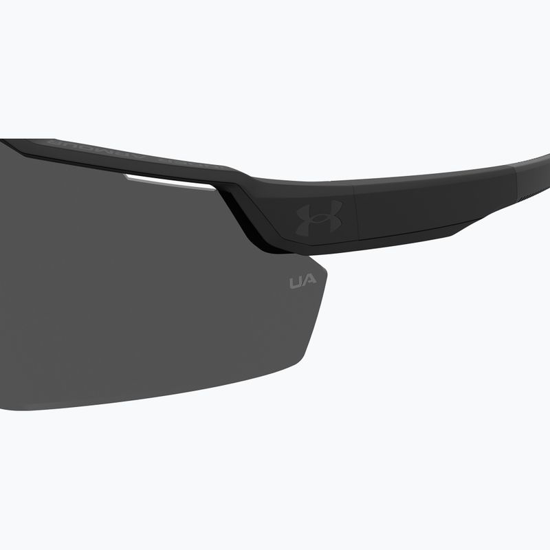 "Under Armour Levelup S3" matinės juodos/pilkos spalvos oleofobiniai vyriški akiniai nuo saulės 7