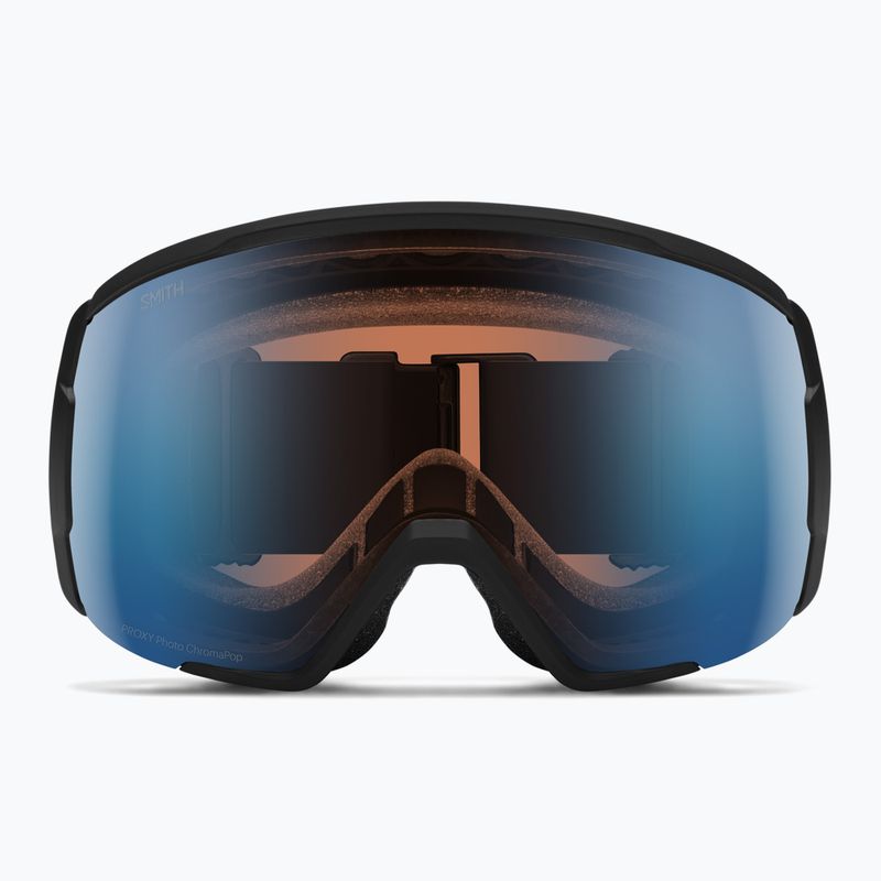 Slidinėjimo akiniai Smith Proxy black/ chromapop pro photochromic blue mirror 2