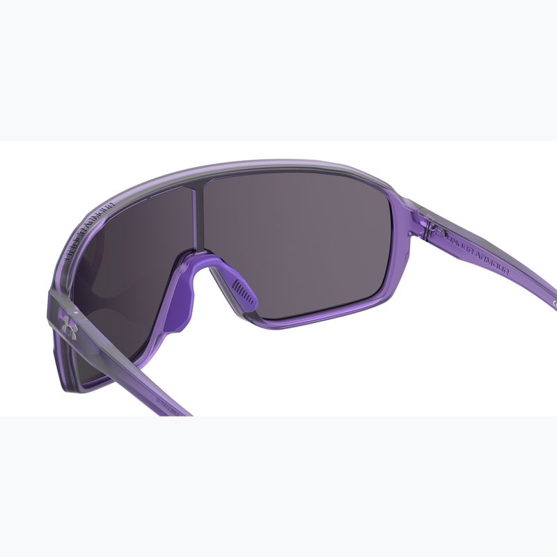 Vyriški akiniai nuo saulės Under Armour Gameday/G S3 matte violet/green multilayer 6