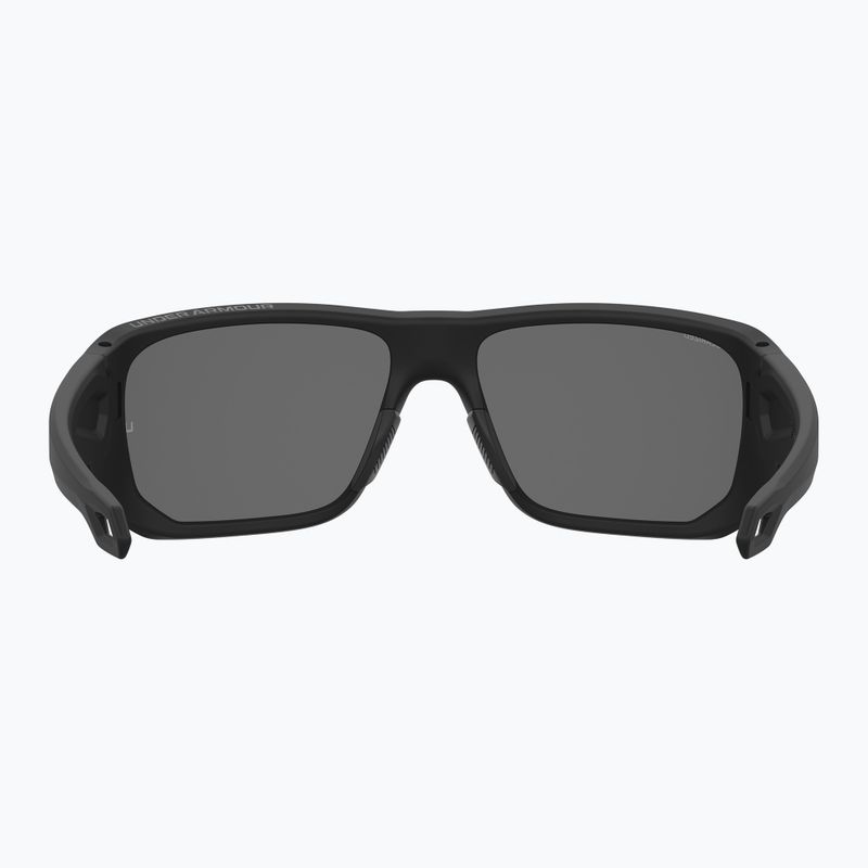 Vyriški akiniai nuo saulės Under Armour Attack MD S3 matte black/grey polarized oleophobic 4
