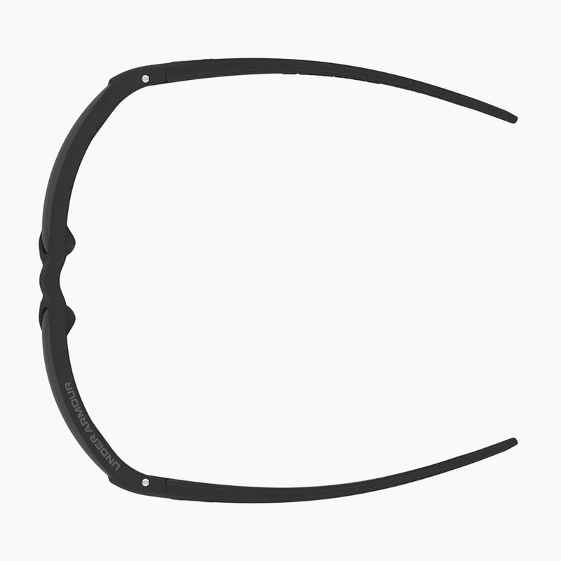Vyriški akiniai nuo saulės Under Armour Attack MD S3 matte black/grey polarized oleophobic 5