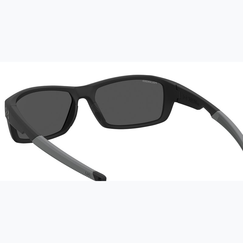 Vyriški akiniai nuo saulės Under Armour Fanatical S3 matte black/grey polarized 6