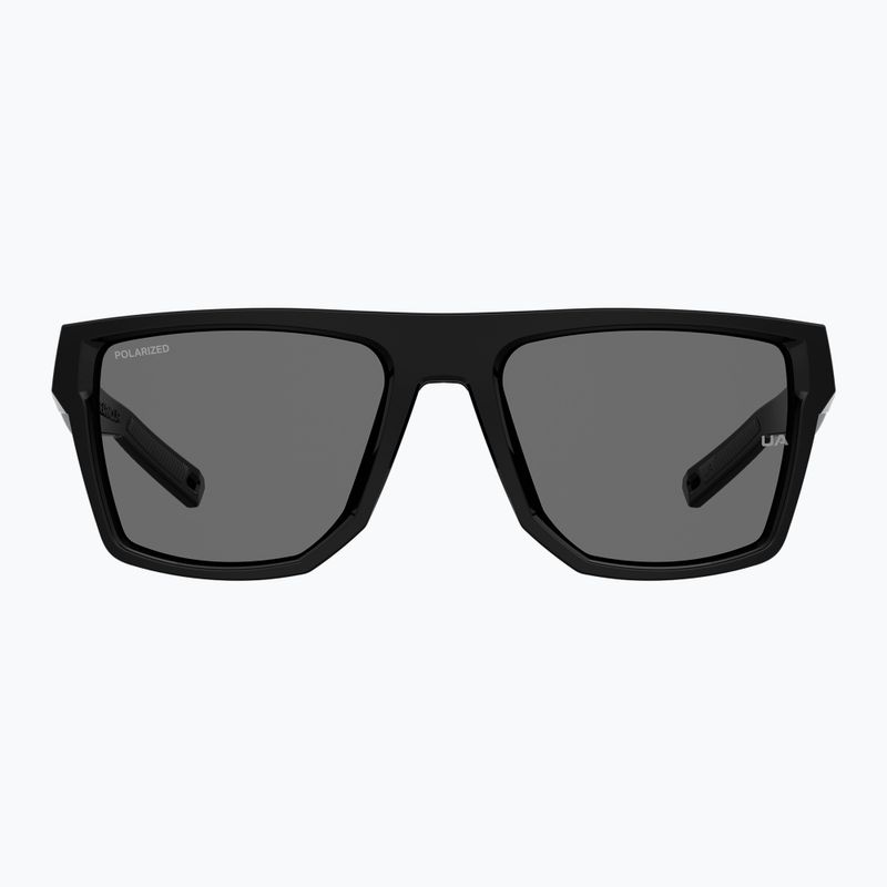 Vyriški akiniai nuo saulės Under Armour Launch 2/G S3 black/grey polarized 3