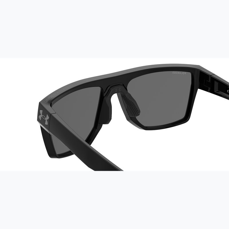 "Under Armour Launch 2/G S3" juodi/pilki poliarizuoti vyriški akiniai nuo saulės 6