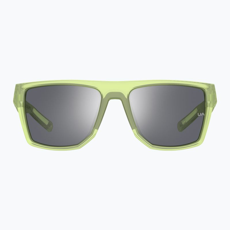 Vyriški akiniai nuo saulės Under Armour Launch 2/G S3 green crystal/silver mirror 3