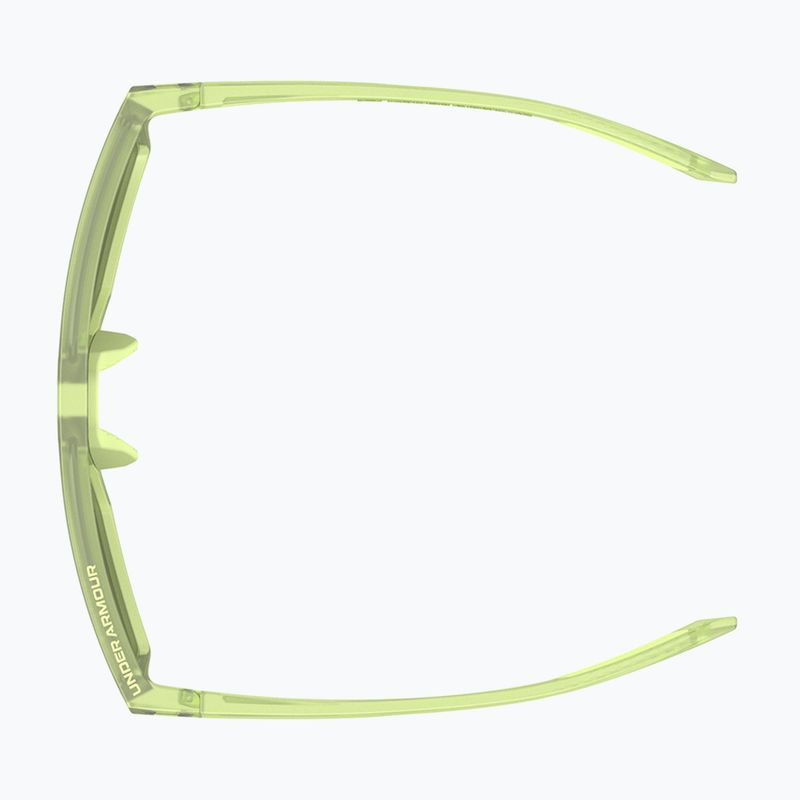 Vyriški akiniai nuo saulės Under Armour Launch 2/G S3 green crystal/silver mirror 5