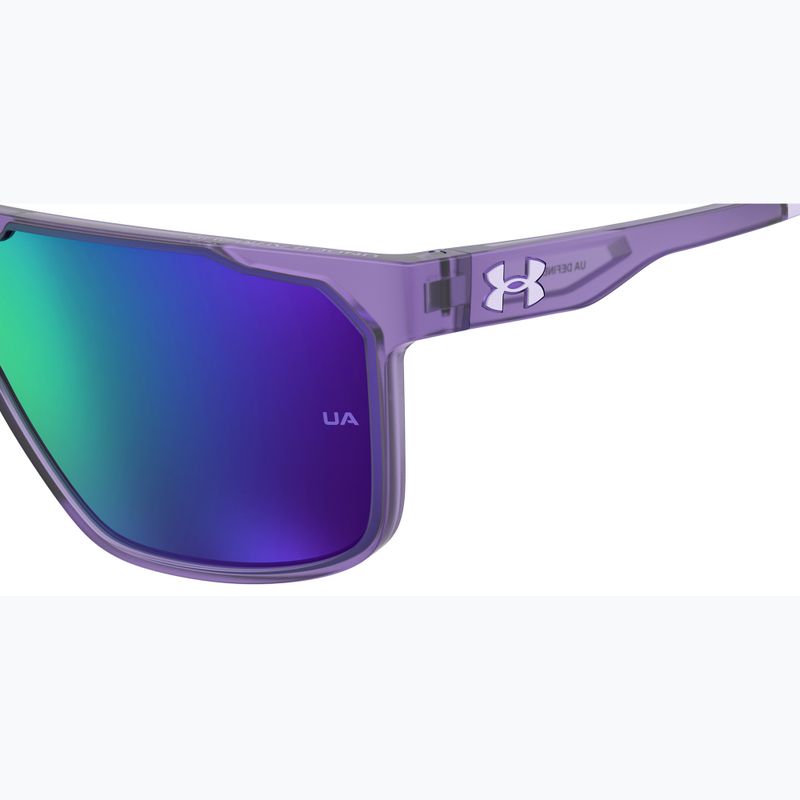 "Under Armour Define/G S3" matinės violetinės/žalios spalvos daugiasluoksniai vyriški akiniai nuo saulės 7