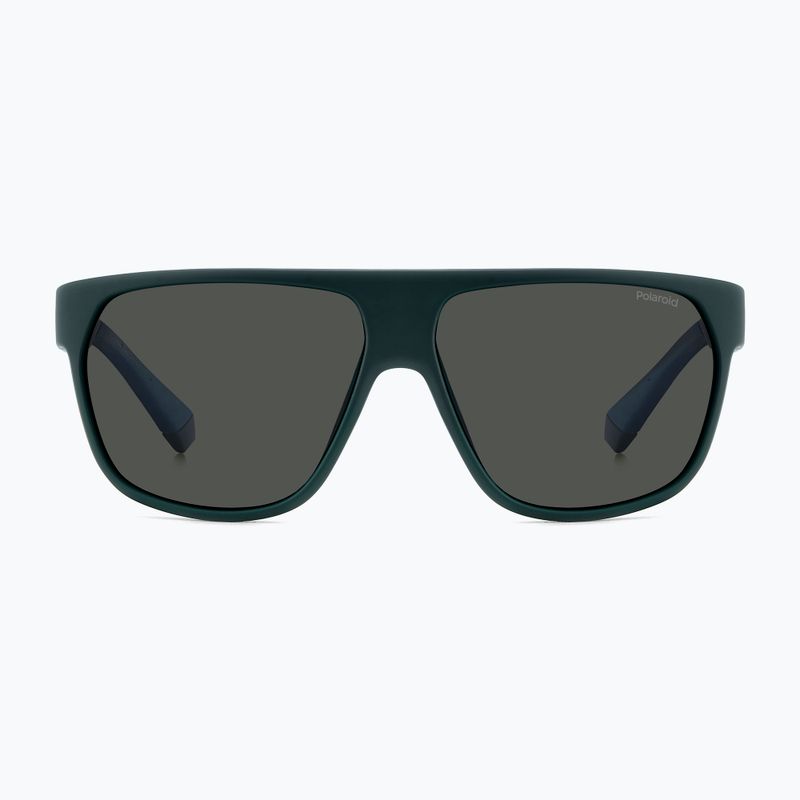 Vyriški saulės akiniai Polaroid PLD 7053/S matte green/grey polarized 3
