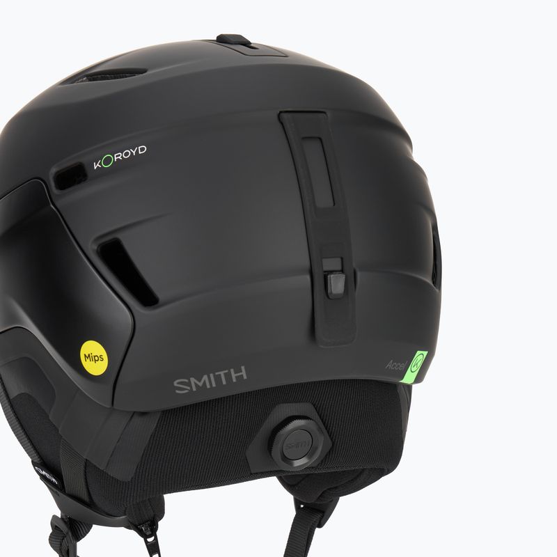 Slidinėjimo šalmas Smith Accel MIPS matte black 9