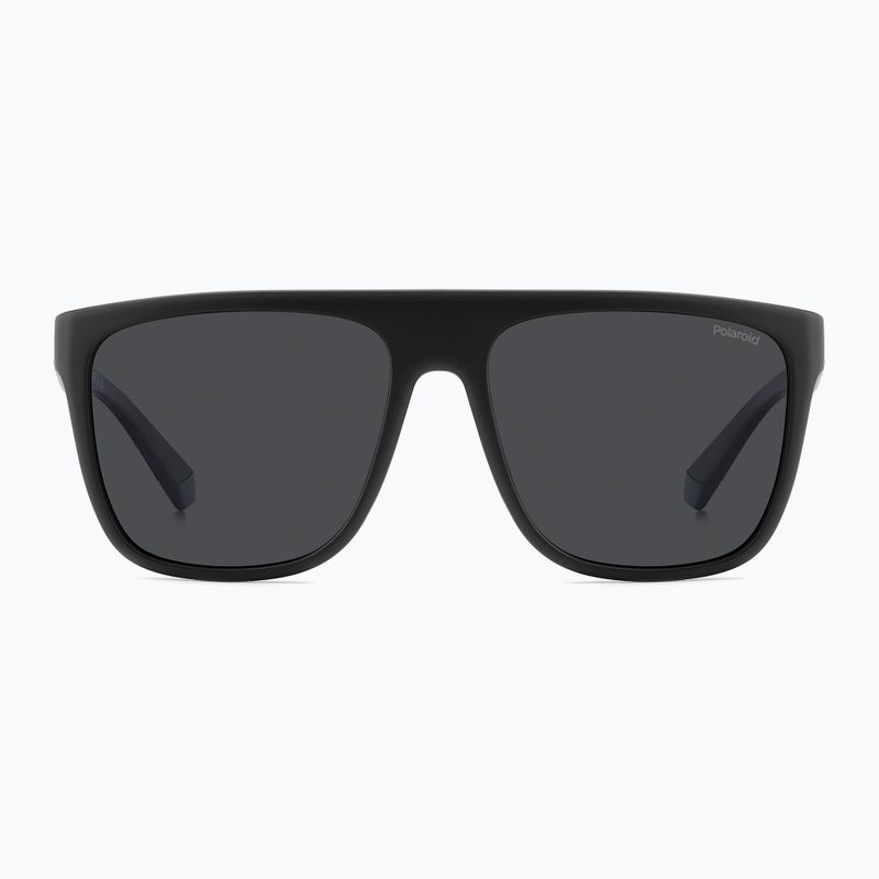 Vyriški akiniai nuo saulės Polaroid PLD 2162/S matte black/grey polarized 3