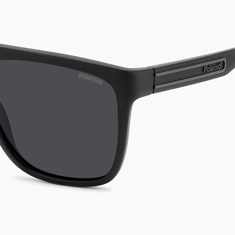 Vyriški akiniai nuo saulės Polaroid PLD 2162/S matte black/grey polarized 5