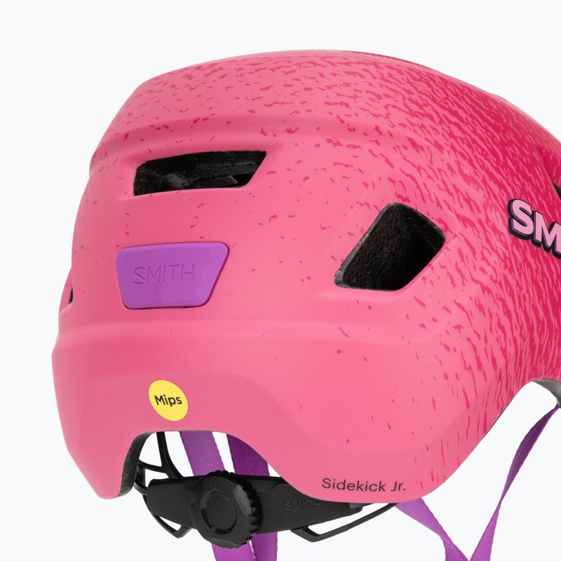 Vaikiškas dviračio šalmas Smith Sidekick Jr MIPS matte lollipop fade 7