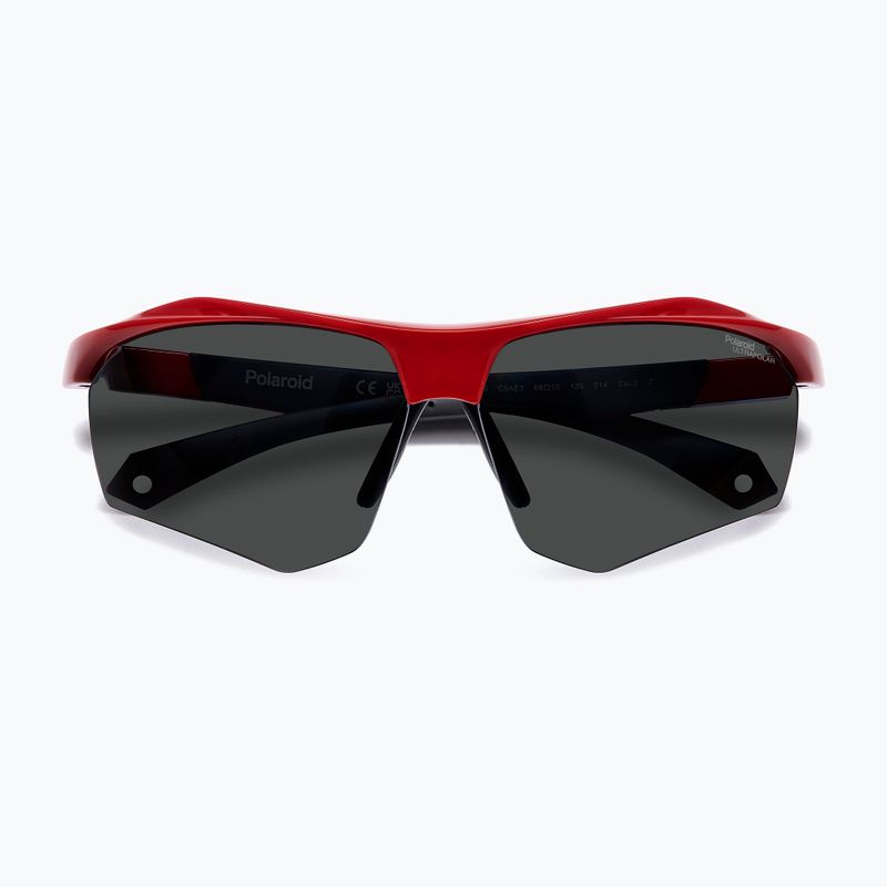 Saulės akiniai Polaroid PLD 7055/S red/grey polarized high contrast 4