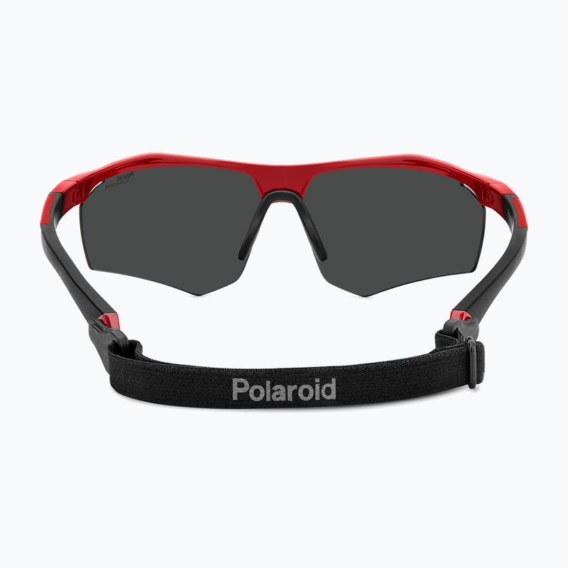 Saulės akiniai Polaroid PLD 7055/S red/grey polarized high contrast 5