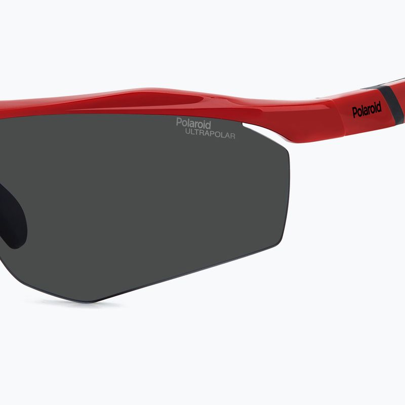 Saulės akiniai Polaroid PLD 7055/S red/grey polarized high contrast 7