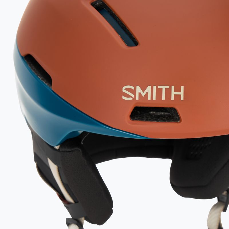 Slidinėjimo šalmas Smith Accel MIPS matte rust steel 7