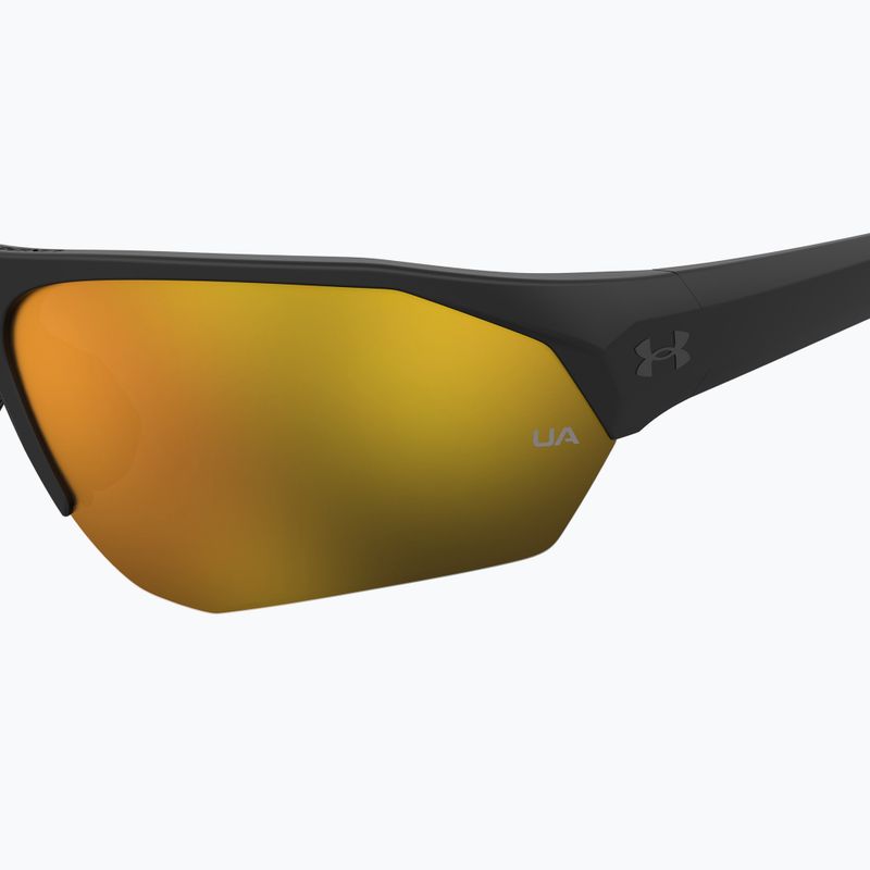 Vaikiški akiniai nuo saulės Under Armour UA 7000/S S3 matte black gold/gold mirror 7