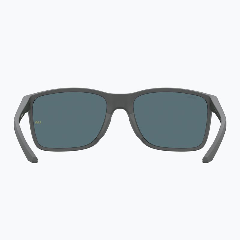 Akiniai nuo saulės Under Armour Hustle XL S3 Matte grey/green multilayer oleophobic 4