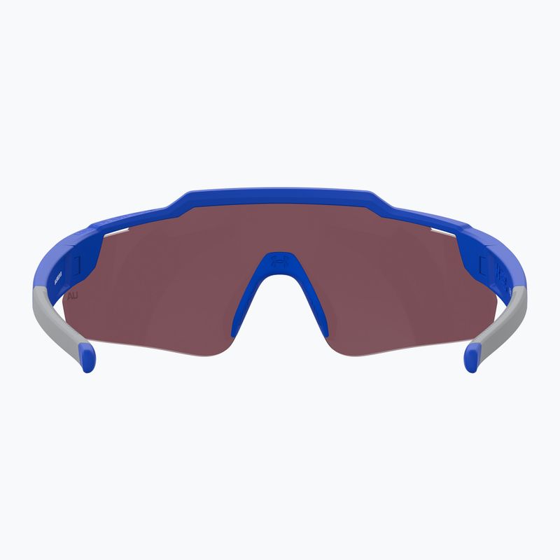 Vaikiški akiniai nuo saulės Under Armour Levelup Jr S3 matte blue grey/infrared 4