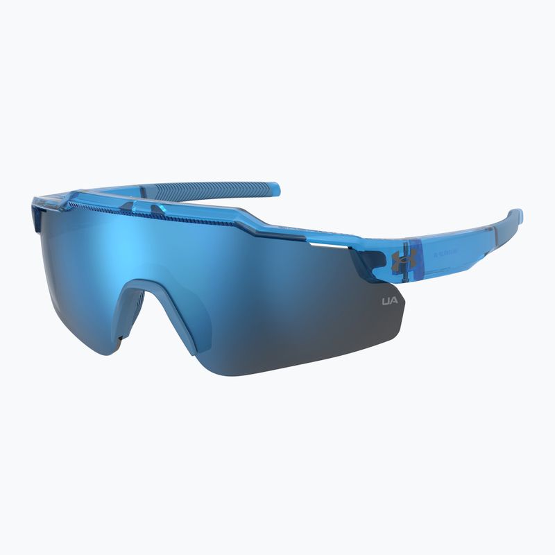 Vaikiški akiniai nuo saulės Under Armour Levelup Jr S3 crystal blue/blue multilayer 2
