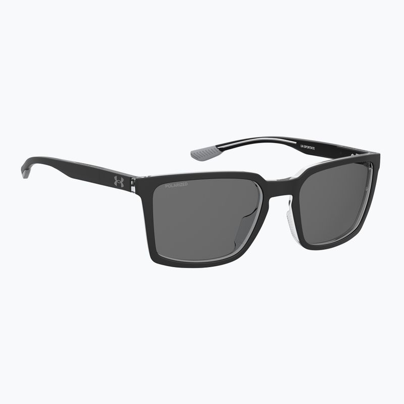 Akiniai nuo saulės Under Armour Sportate S3 black crystal/grey polarized