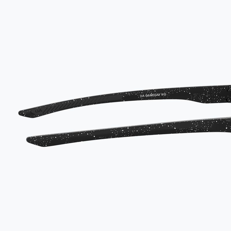 "Under Armour Gamedat II/G S3" juodai balti / sidabriniai veidrodiniai akiniai nuo saulės 8