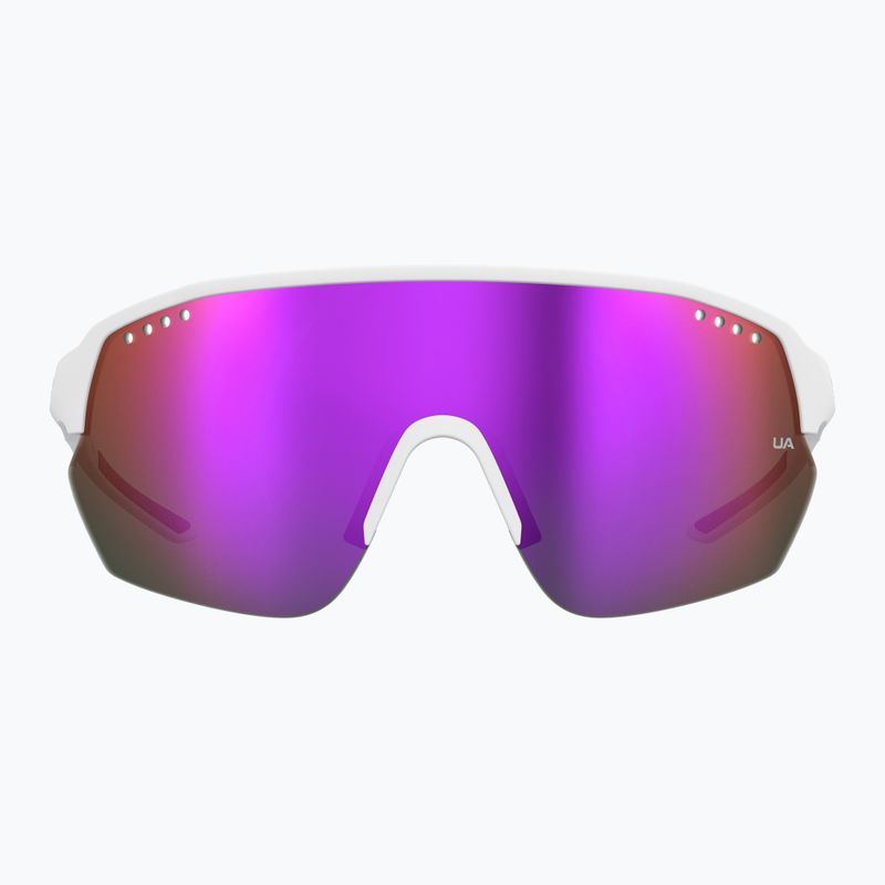 "Under Armour Gamedat II/G S3" matinės baltos/rožinės spalvos veidrodiniai akiniai nuo saulės 3