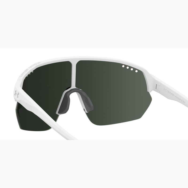 "Under Armour Gamedat II/G S3" matinės baltos/rožinės spalvos veidrodiniai akiniai nuo saulės 6