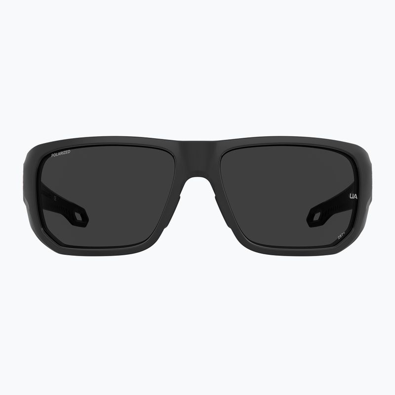 Vyriški akiniai nuo saulės Under Armour Attack 2 black multicolor/grey polarized oleophobic 3