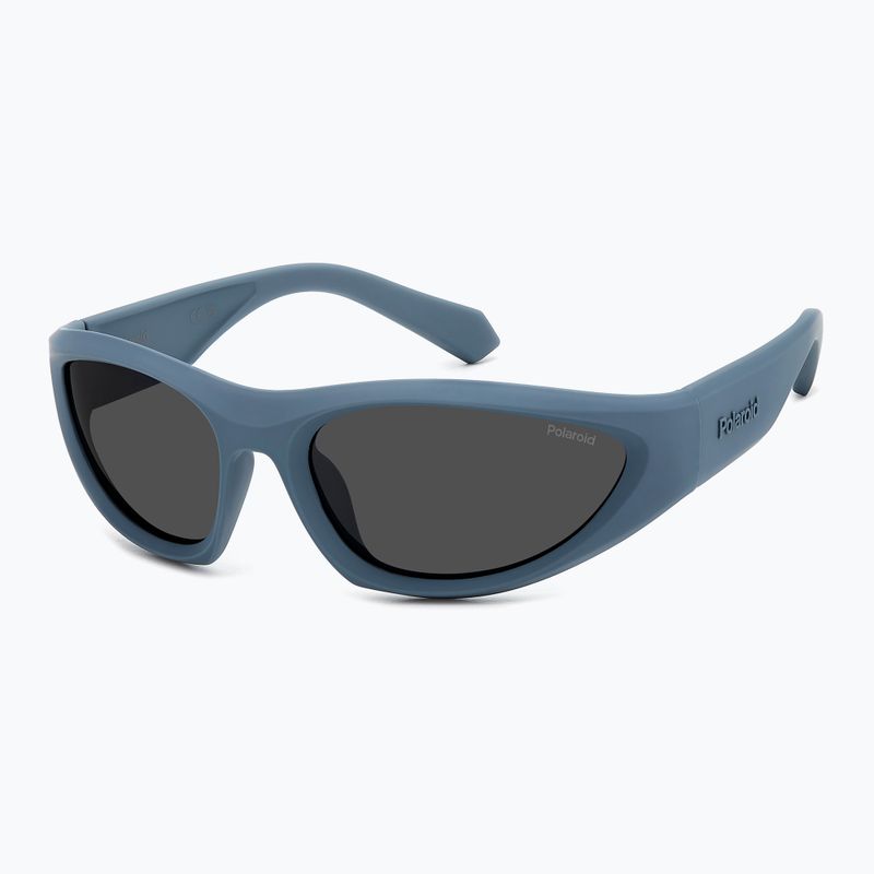 Akiniai nuo saulės Polaroid PLD 2165/S matte blue/grey polarized 2