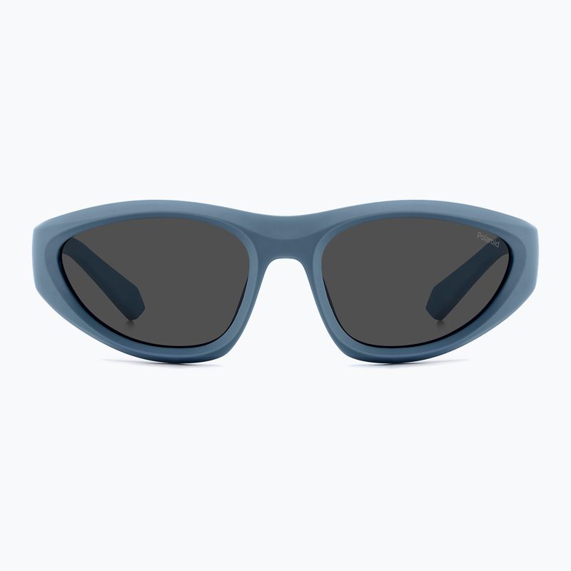 Akiniai nuo saulės Polaroid PLD 2165/S matte blue/grey polarized 3