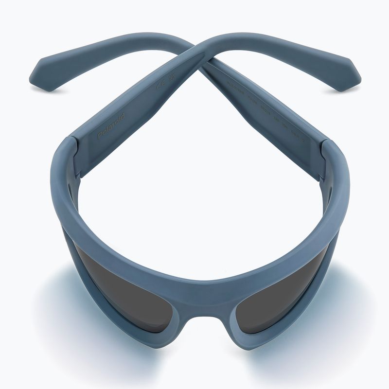 Akiniai nuo saulės Polaroid PLD 2165/S matte blue/grey polarized 8