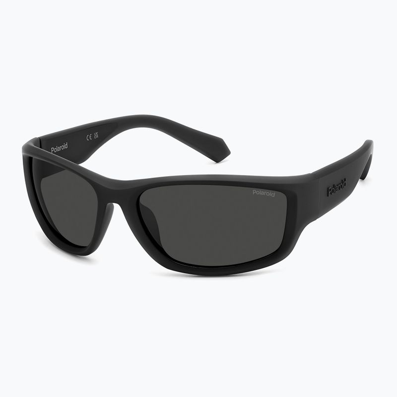 Vyriški akiniai nuo saulės Polaroid PLD 2166/S matte black/grey polarized 2
