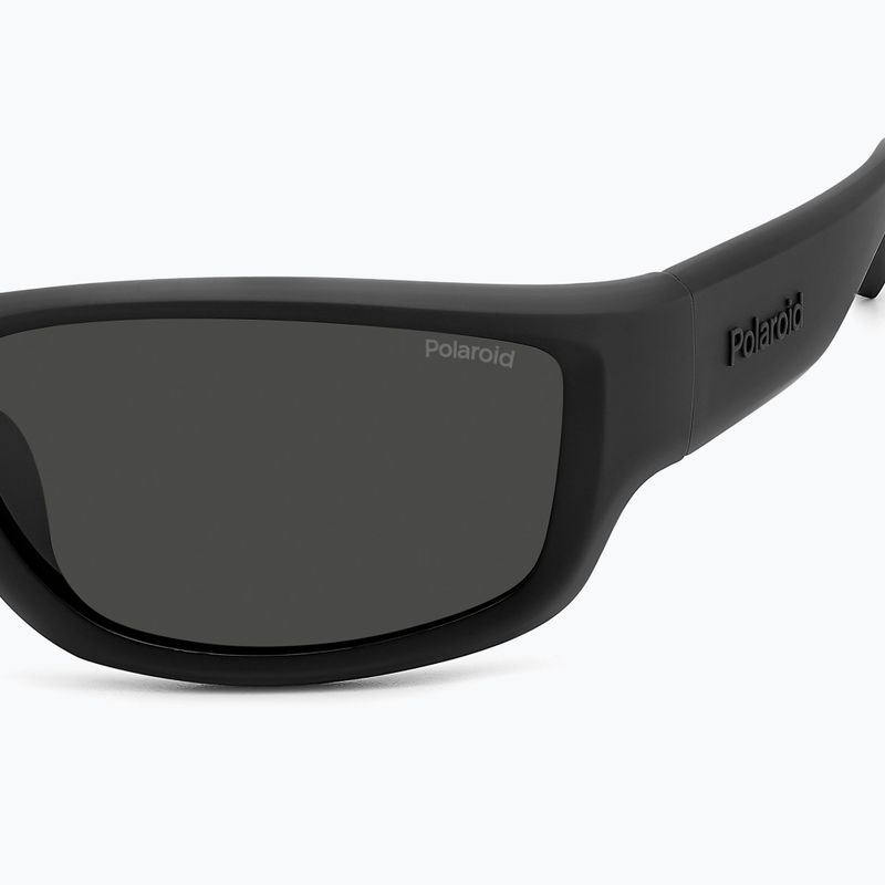 Vyriški akiniai nuo saulės Polaroid PLD 2166/S matte black/grey polarized 7
