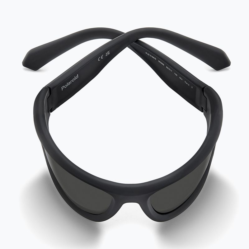 Vyriški akiniai nuo saulės Polaroid PLD 2166/S matte black/grey polarized 8