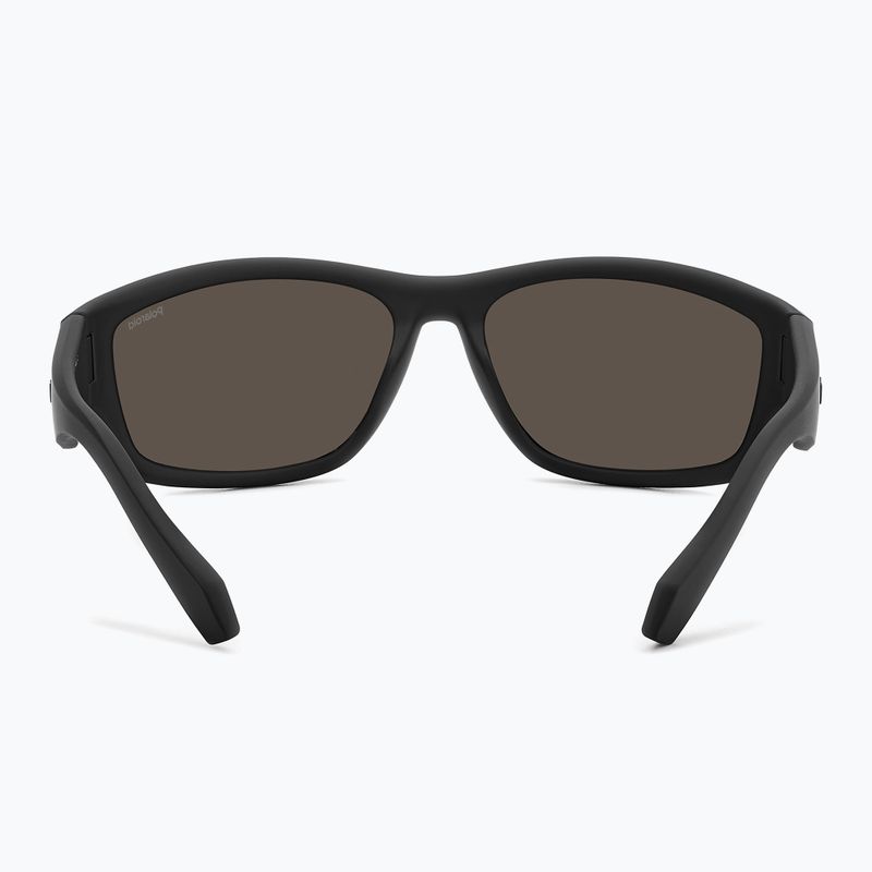 Vyriški akiniai nuo saulės Polaroid PLD 2166/S matte black blue/blue mirror polarized 5
