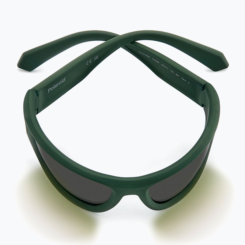 Vyriški akiniai nuo saulės Polaroid PLD 2166/S matte green/grey polarized 8