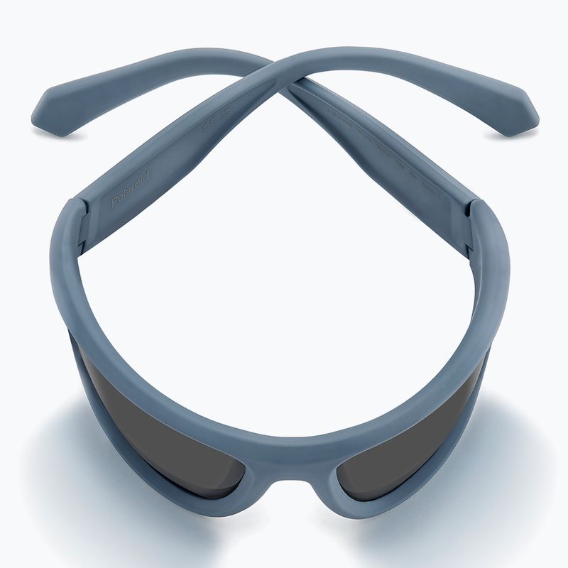 Vyriški akiniai nuo saulės Polaroid PLD 2166/S matte blue/grey polarized 8