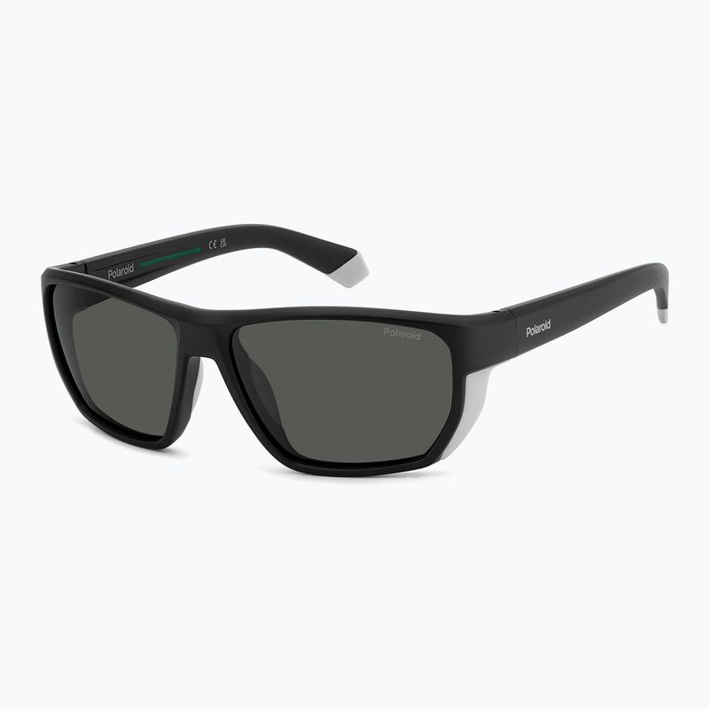 Vyriški akiniai nuo saulės Polaroid PLD 7057/S matte black/grey polarized 2