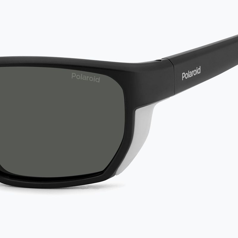 Vyriški akiniai nuo saulės Polaroid PLD 7057/S matte black/grey polarized 6