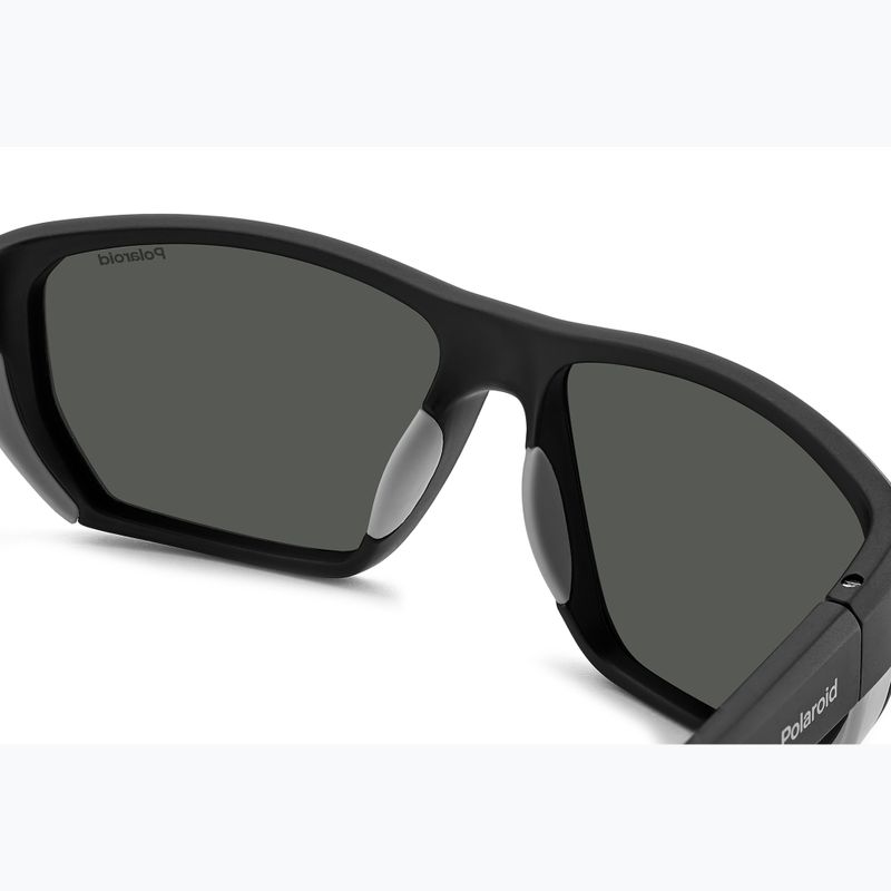 Vyriški akiniai nuo saulės Polaroid PLD 7057/S matte black/grey polarized 7