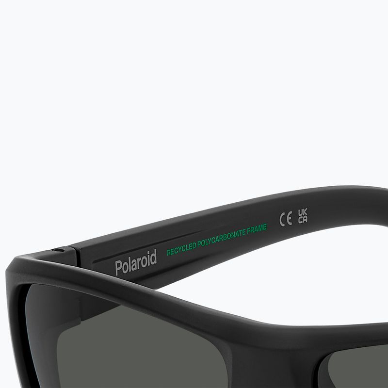 Vyriški akiniai nuo saulės Polaroid PLD 7057/S matte black/grey polarized 8