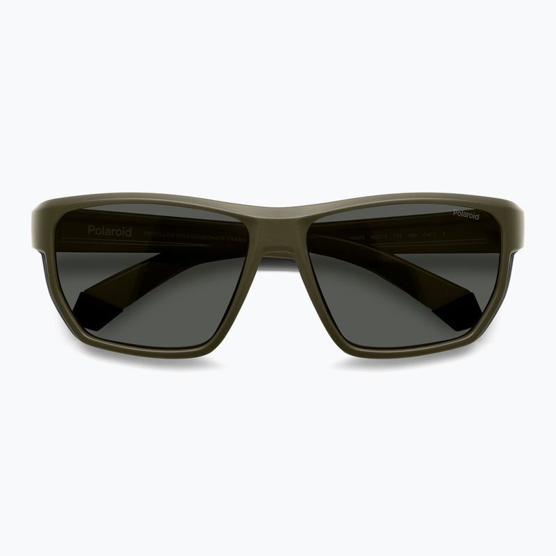 Vyriški akiniai nuo saulės Polaroid PLD 7057/S matte green/grey polarized 4