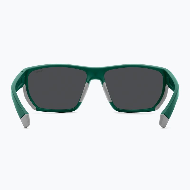 Vyriški akiniai nuo saulės Polaroid PLD 7057/S matte teal/greygreen mirror polarized 5