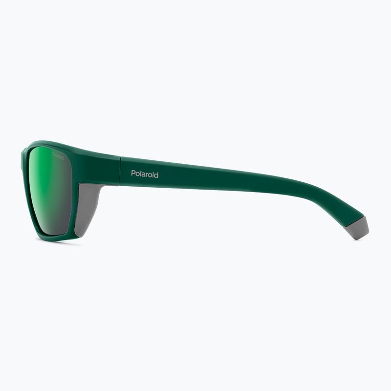 Vyriški akiniai nuo saulės Polaroid PLD 7057/S matte teal/greygreen mirror polarized 6