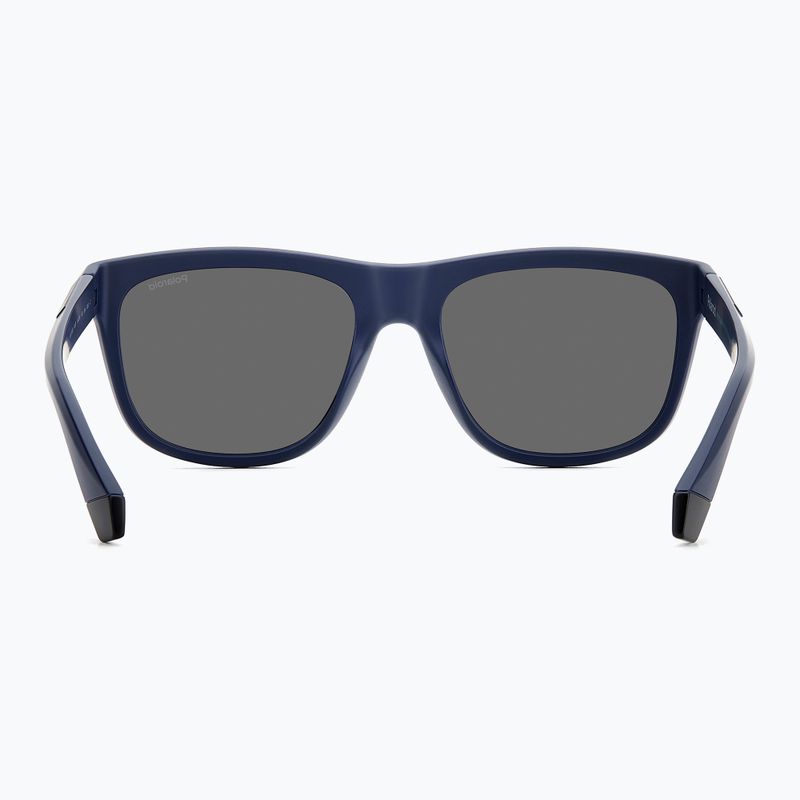 Akiniai nuo saulės Polaroid PLD 2163/S matte blue/blue mirror polarized 5