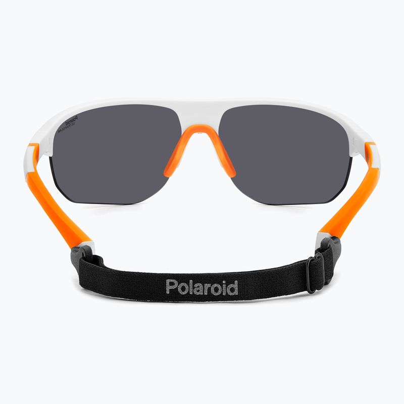 Vyriški akiniai nuo saulės Polaroid PLD 7059/S matte white/red multilayer polarized hc 5